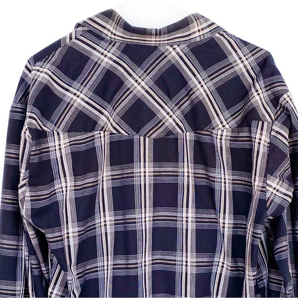 ROPER Western plaid button down Mens size M - Picture 4 of 9